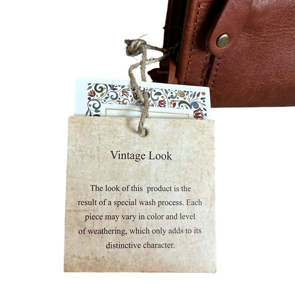 India Woven Genuine Leather Wallet - Picture 3 of 8
